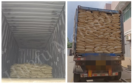 Huafu factory melamine resin powder shipment