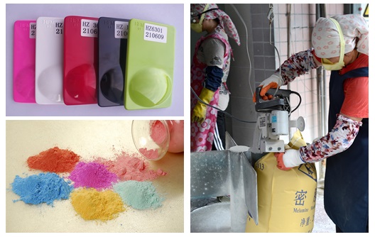 Huafu Chemicals melamine tableware moulding compound