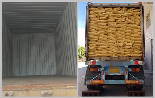 হুয়াফু কেমিক্যালস কাস্টমাইজড মেলামাইন মোল্ডিং পাউডার চালান