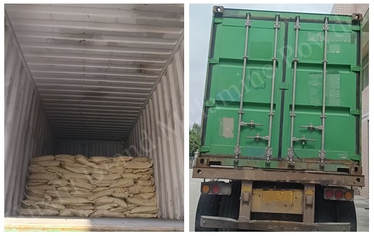 ডিনারওয়্যার উৎপাদনের জন্য Huafu ব্র্যান্ডের চমৎকার মানের মেলামাইন পাউডারের রপ্তানি চালান