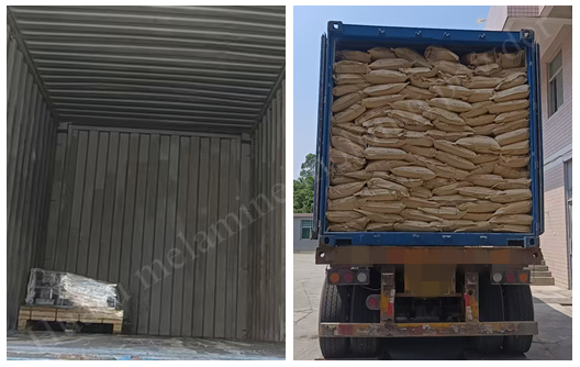 হুয়াফু কেমিক্যালস ফ্যাক্টরি মেলামাইন ফর্মালডিহাইড ছাঁচনির্মাণ পাউডারের চালান শুরু করেছে